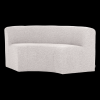 378036 CM 02 VS WP Mojo base eetbank halfronde hoek rug boucle ecru melange FA