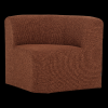 378034 RM 02 VS WP Mojo base eetbank hoek met rugleuning boucle roestbruin FA