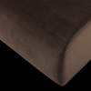 378033 VB 05 VS WP Mojo Base eetbank 84cm rugleuning velvet bruin C1