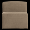378033 VK 01 VS WP Mojo Base eetbank 84cm rugleuning velvet khaki F1