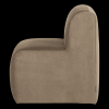 378033 VK 03 VS WP Mojo Base eetbank 84cm rugleuning velvet khaki L1