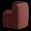 378036 VA 03 VS WP Mojo Base eetbank hoek rug velvet kastanjebruin L1