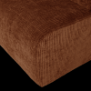 378033 R 05 VS WP Mojo Base etbank 84cm rugleuning ribstof roestbruin C1
