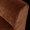 378033 R 06 VS WP Mojo Base etbank 84cm rugleuning ribstof roestbruin C2