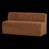 378032 WR 02 VS WP Mojo base eetbank 164cm rugleuning wollig roestbruin FA