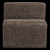378033 WB 01 VS WP Mojo base eetbank 84cm rugleuning wollig bruin F1