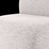 378033 CM 05 VS WP Mojo base eetbank 84cm rugleuning boucle ecru melange C1