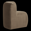 378034 VT 04 VS WP Mojo Base eetbank hoek rugleuning velvet taupe R1