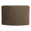378034 VT 05 VS WP Mojo Base eetbank hoek rugleuning velvet taupe B1