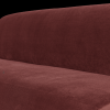 378032 VA 06 VS WP Mojo Base eetbank 164cm rugleuning velvet kastanjebruin C2