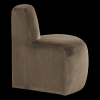 378901 VT 04 VS WP Mojo eetbank hoek rond rugleuning velvet taupe R1