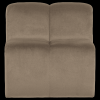 378519 VK 01 VS WP Mojo eetbank 84cm met rugleuning velvet khaki F1
