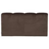 378462 VB 03 VS WP Mojo eetbank 164cm met rugleuning velvet bruin B1