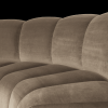 378902 VK 06 VS WP Mojo eetbank halfronde hoek rugleuning velvet khaki C1
