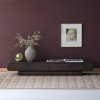 378099 B 377988 Z 01 SF Loop tv meubel mangohout bruin Veya vloerkleed Mero lichtgroen vierkant