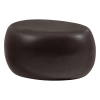 375155 D 01 VS Pebble bijzettafel 31x65x49 cm betonlook donkerbruin FA