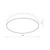 satellite darkgrey nastenna lampa