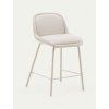 aimin chenille beige pultova stolicka