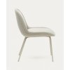 aimin chenille beige jedalenska stolicka