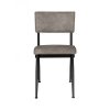 dutchbone new willow leather stolicka