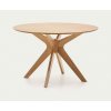 naanim oak round jedalensky stol