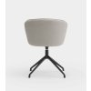 add fabric black otocna stolicka