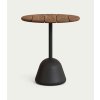 saura black walnut bistro stol