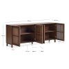 beyla walnut komoda