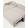 laira 3 left beige roztahovacia pohovka