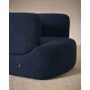 martina boucle navy kreslo