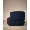 martina boucle navy otocne kreslo