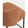 ciselia chenille black barova stolicka