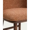 ciselia chenille walnut barova stolicka
