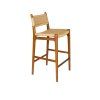 dutchbone cecile walnut pultova stolicka