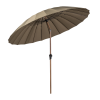377442 Z 02 VS FA Monica parasol zand groen O280cm SA