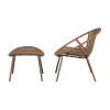 377441 R 03 VS FA WO Bruce tuin fauteuil hocker ppmetaal zalm L1