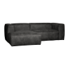 377432 Z 01 VS ES Bean chaise longue bank links ecoleer zwart F1