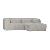 377433 MN 01 VS ES Bean chaise longue bank rechts grove melange naturel F1