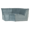 400559 TB 02 VS VT Cluster hoekbank velvet turquoise blauw F2
