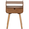 374156 N 374056 N 01 VS FA Nils nachtkastje bijzettafel hout naturel