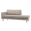 800743 D 01 VS WP Rodeo daybed links ribstof donkerzand F1