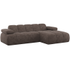 377465 WB 01 VS WP Mojo chaise longue bank rechts wollig bruin F1