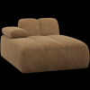 377459 WH 01 VS WP Mojo chaise longue element links wollig honinggeel F1