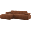 377464 WR 01 VS WP Mojo chaise longue bank links wollig roestbruin F1