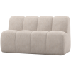 377462 E 01 VS WP Mojo eetbankje 164 cm met rugleuning ribstof ecru F1