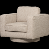 400543 N 01 VS VT Lazy draaifauteuil boucle naturel FA