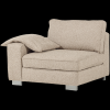 400539 N 01 VS VT Lazy 1 zits element met arm links boucle naturel FA