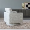 377652 N 02 SF WP Oska draaifauteuil naturel melange vierkant