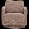 377652 B 02 VS WP Oska draaifauteuil bruin melange F1