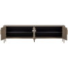 377594 MD 05 VS WP Gunnar tv meubel 200cm grenen mud R1